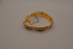 Vintage Damascene link bracelet