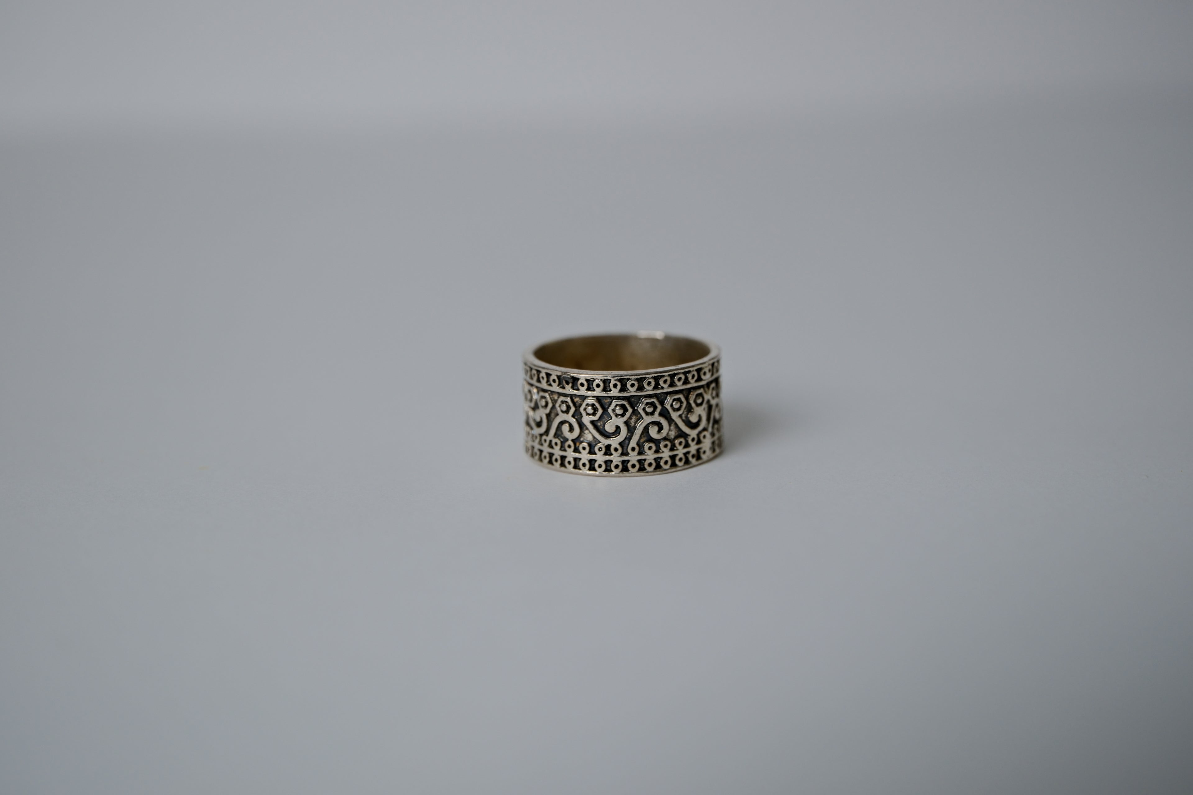 Vintage Intricate Sterling Silver Ring