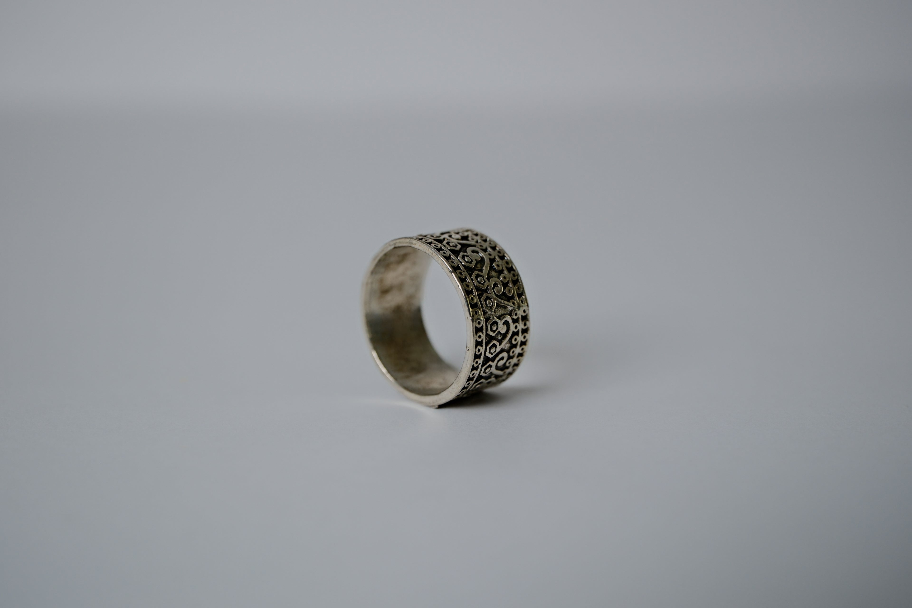 Vintage Intricate Sterling Silver Ring
