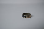 Fire Pattern Sterling Silver Ring