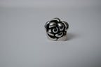 Vintage Sterling Silver Rose Statement Ring&nbsp;