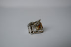 Vintage Amber Stretchy Ring