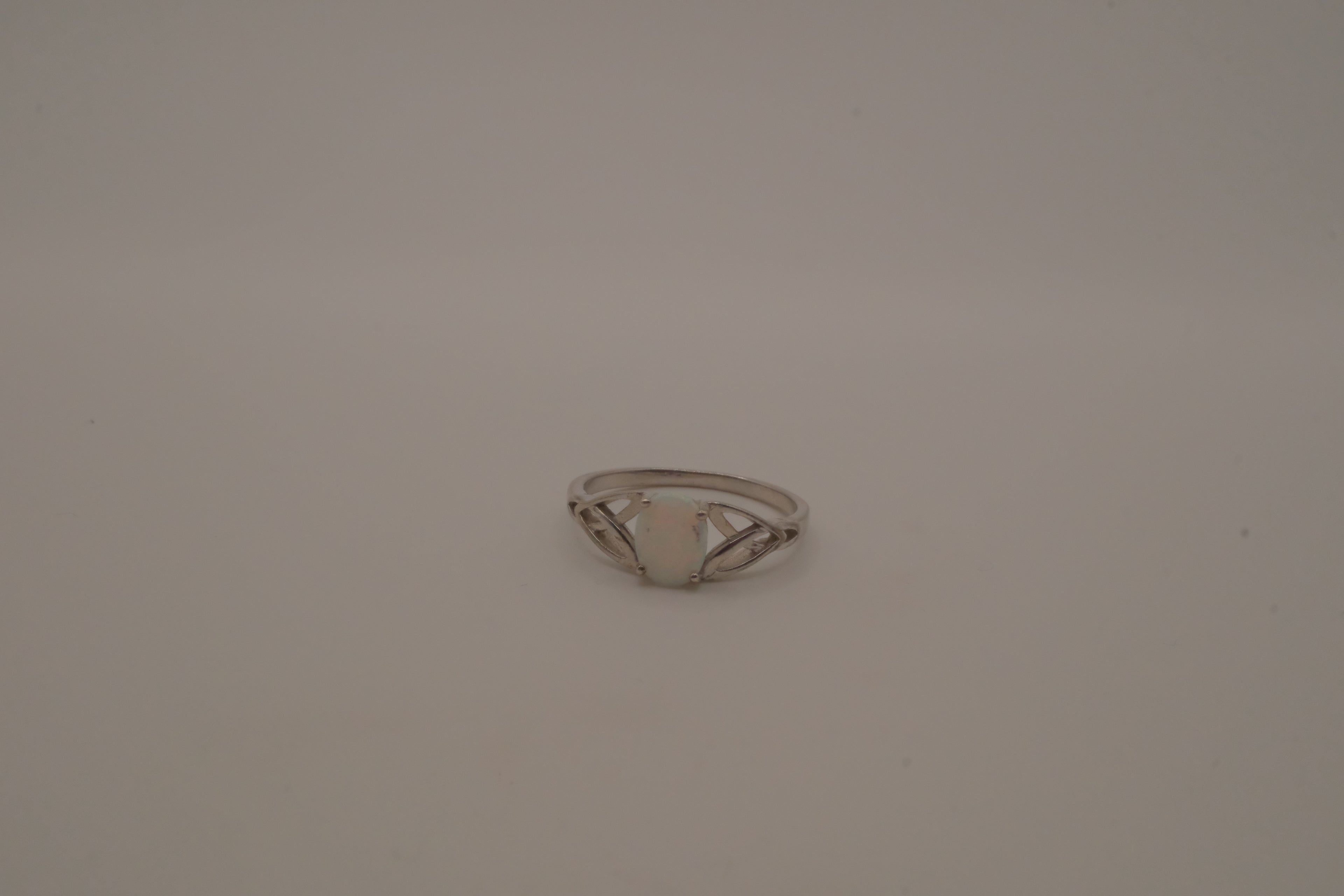 Sterling silver Celtic knot ring
