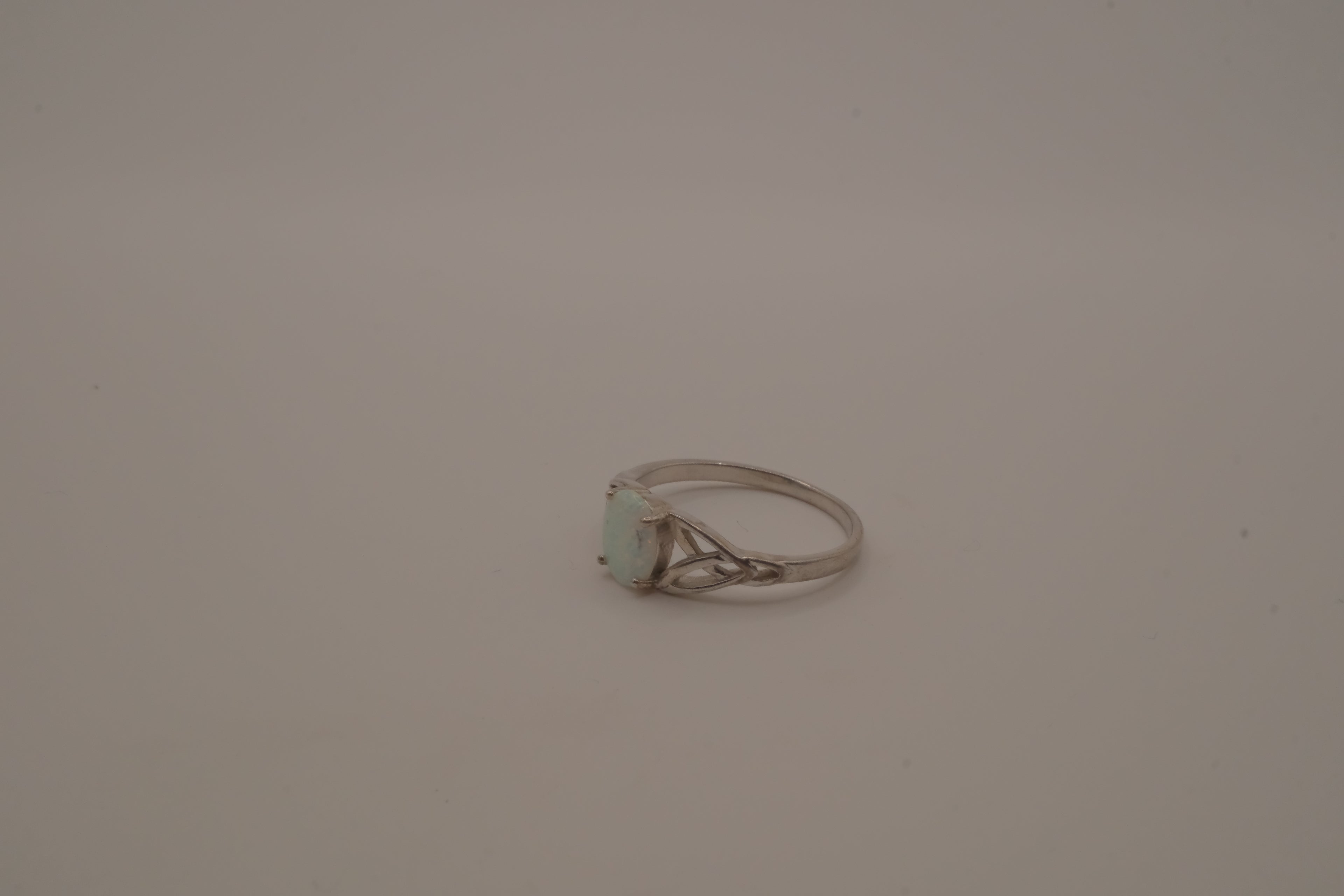 Sterling silver Celtic knot ring
