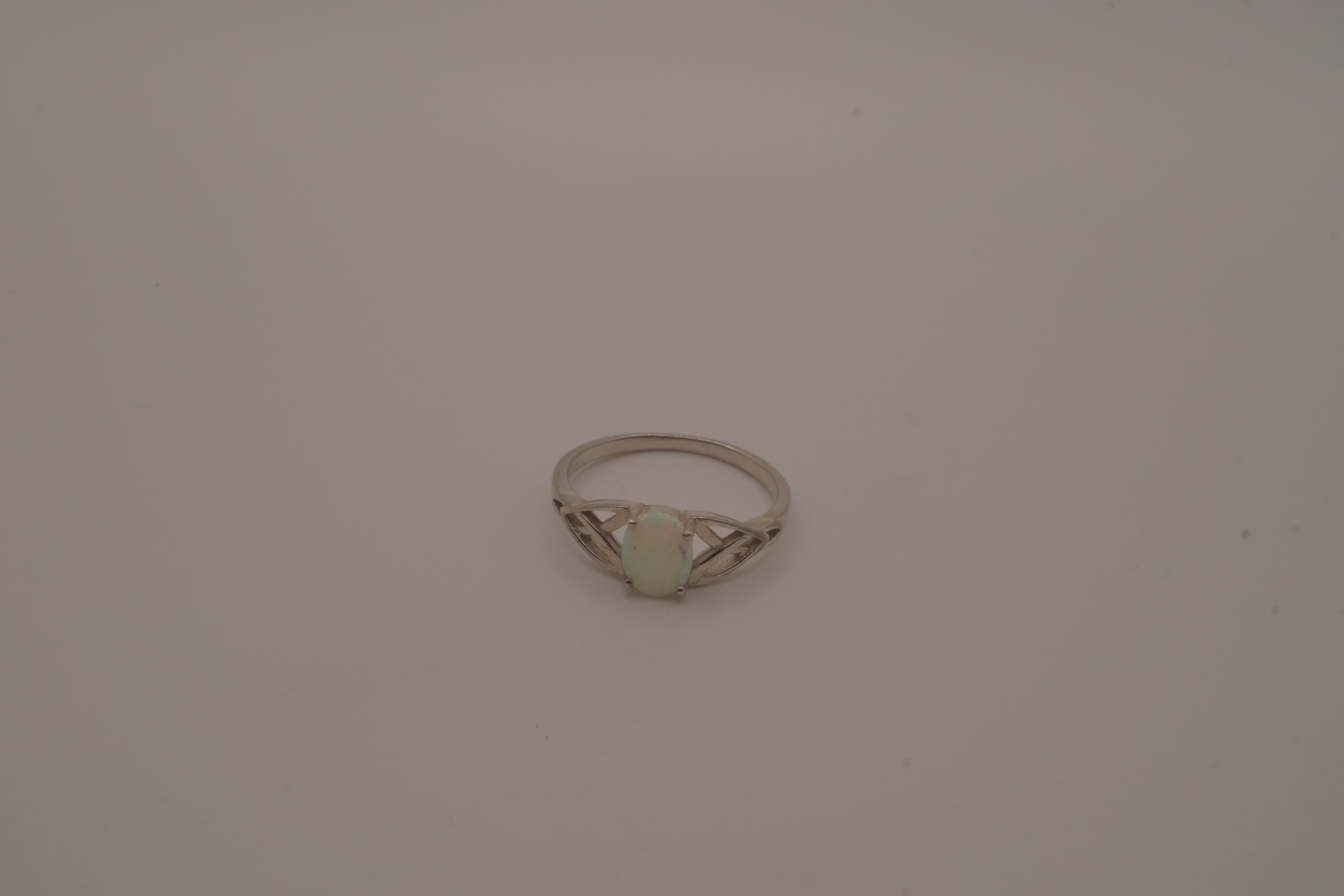 Sterling silver Celtic knot ring