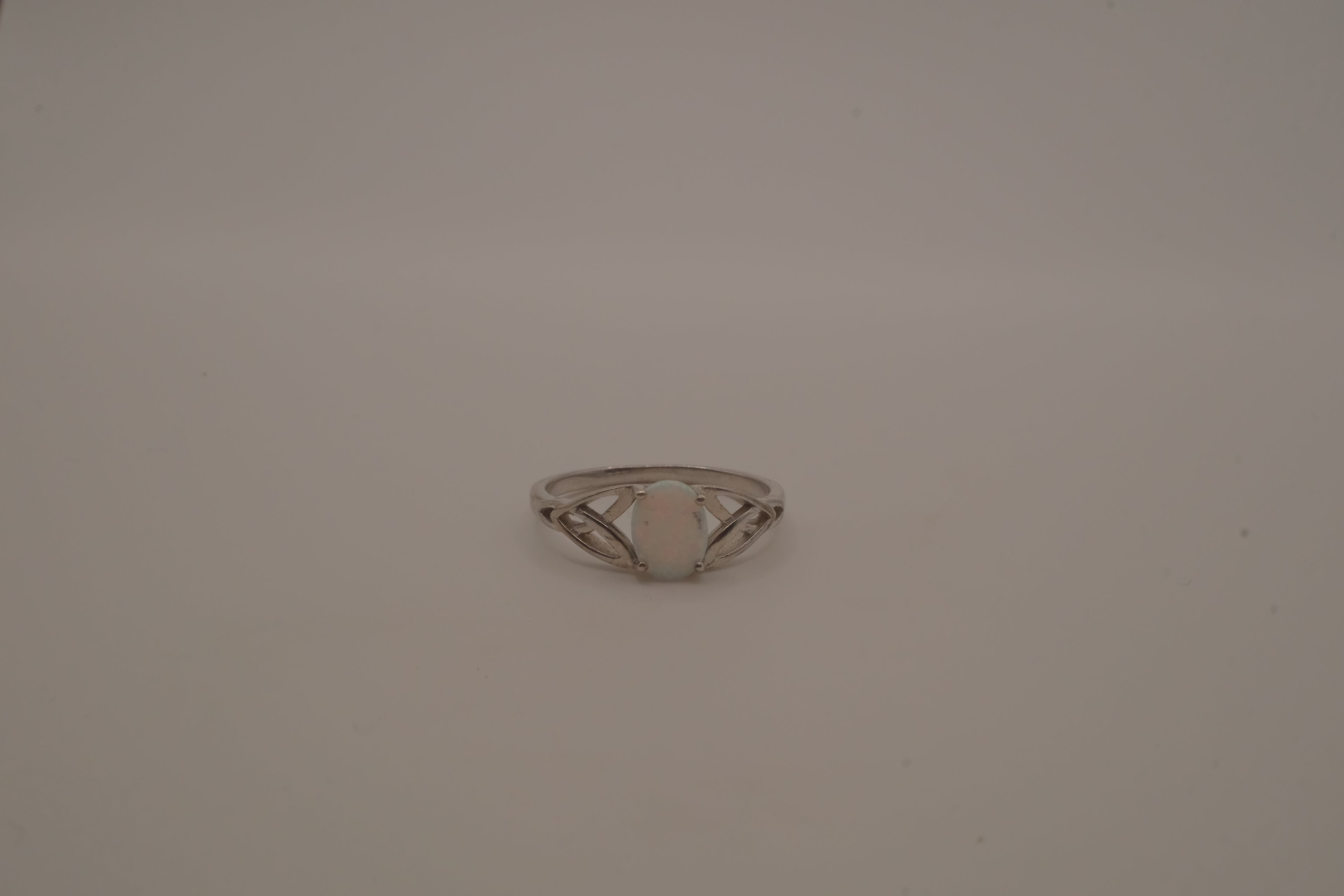Sterling silver Celtic knot ring