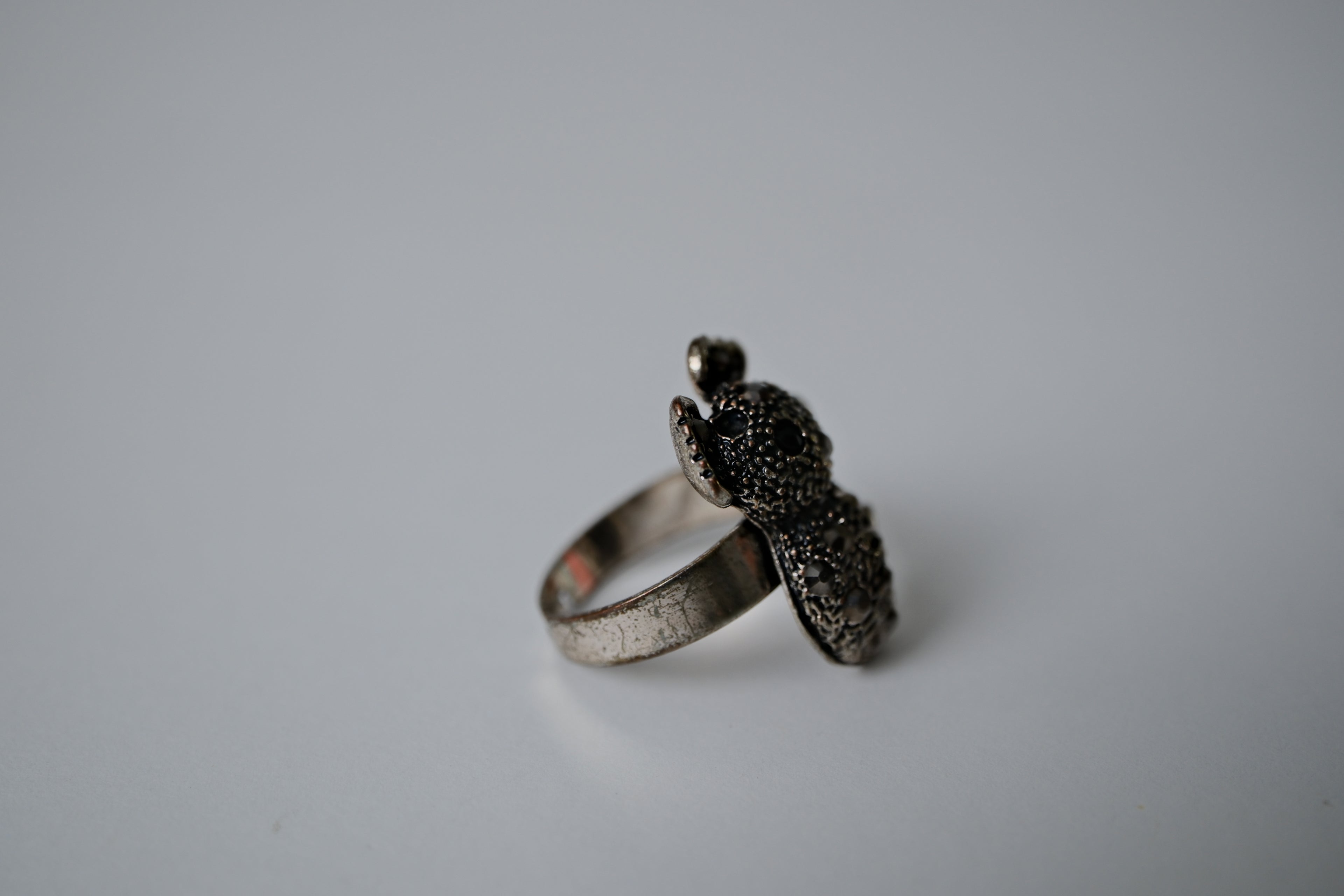 Vintage Koala Rhinestone Ring