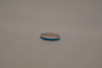 Blue Fire Opal Inlay Full Eternity Band Ring