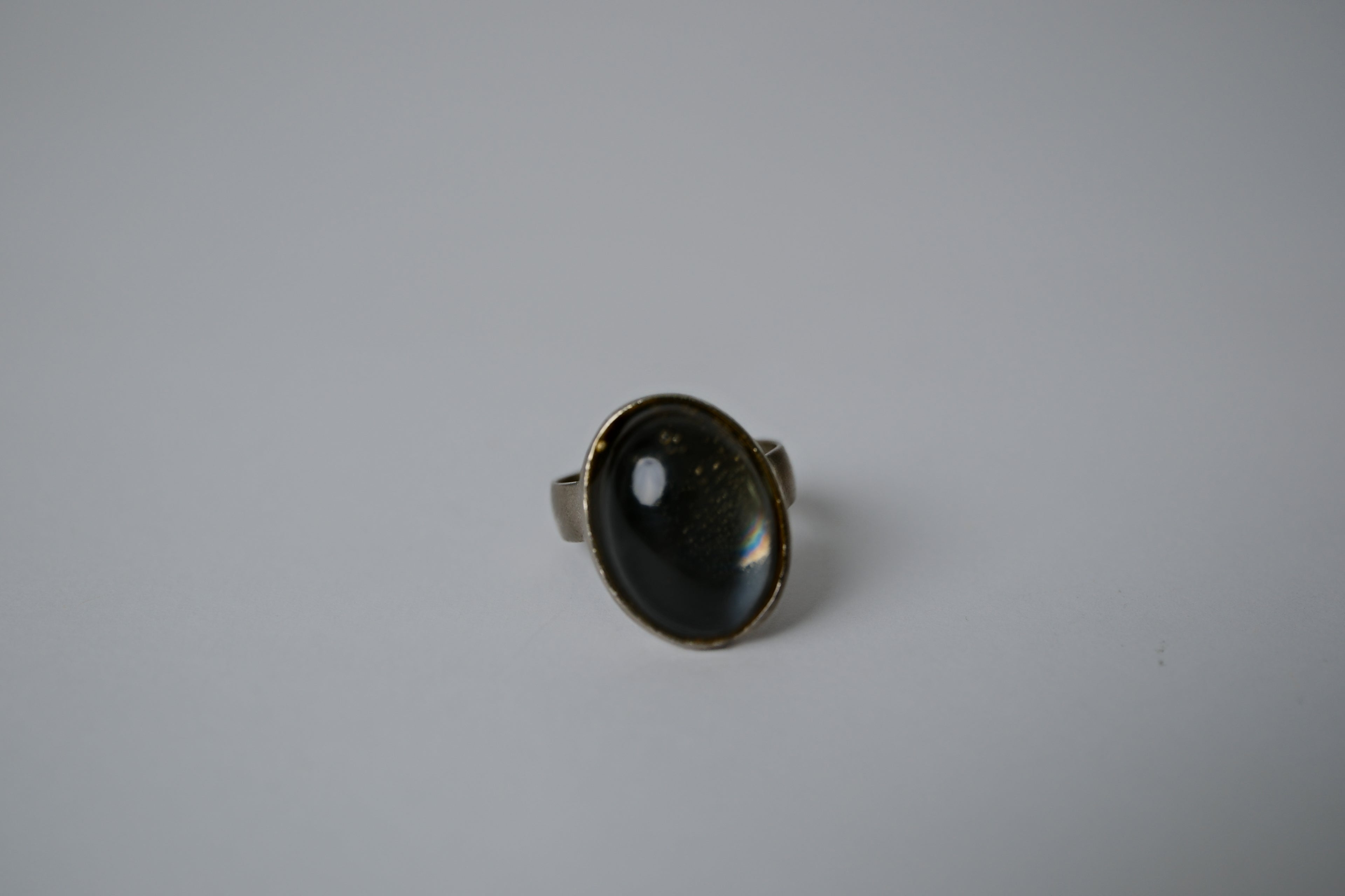 Vintage Labradorite Silver-tone Ring&nbsp;