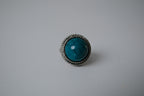 Vintage Silver Turquoise Statement Ring