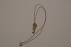 Brass Seahorse pendant necklace