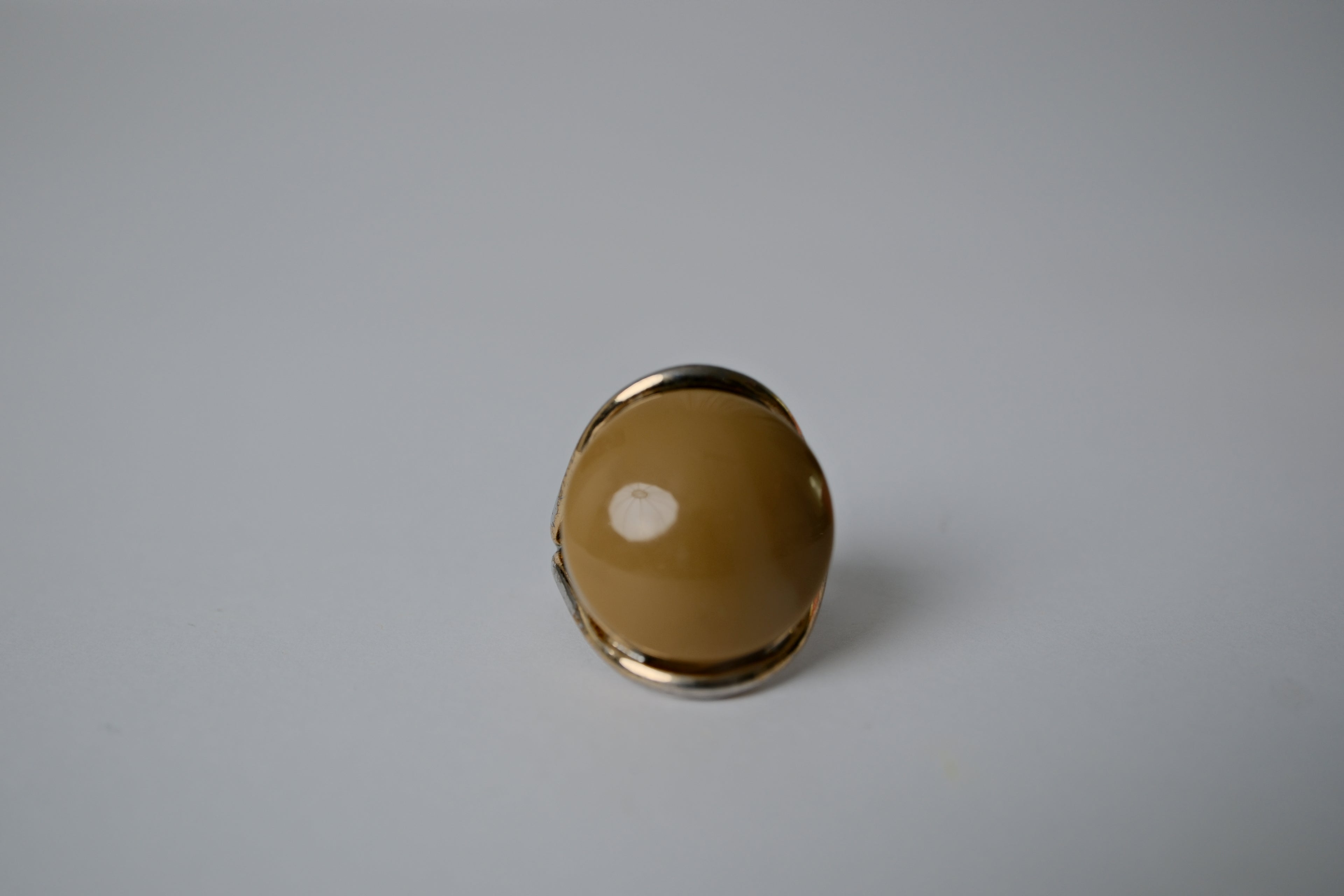 Vintage Silver Amulet Ring