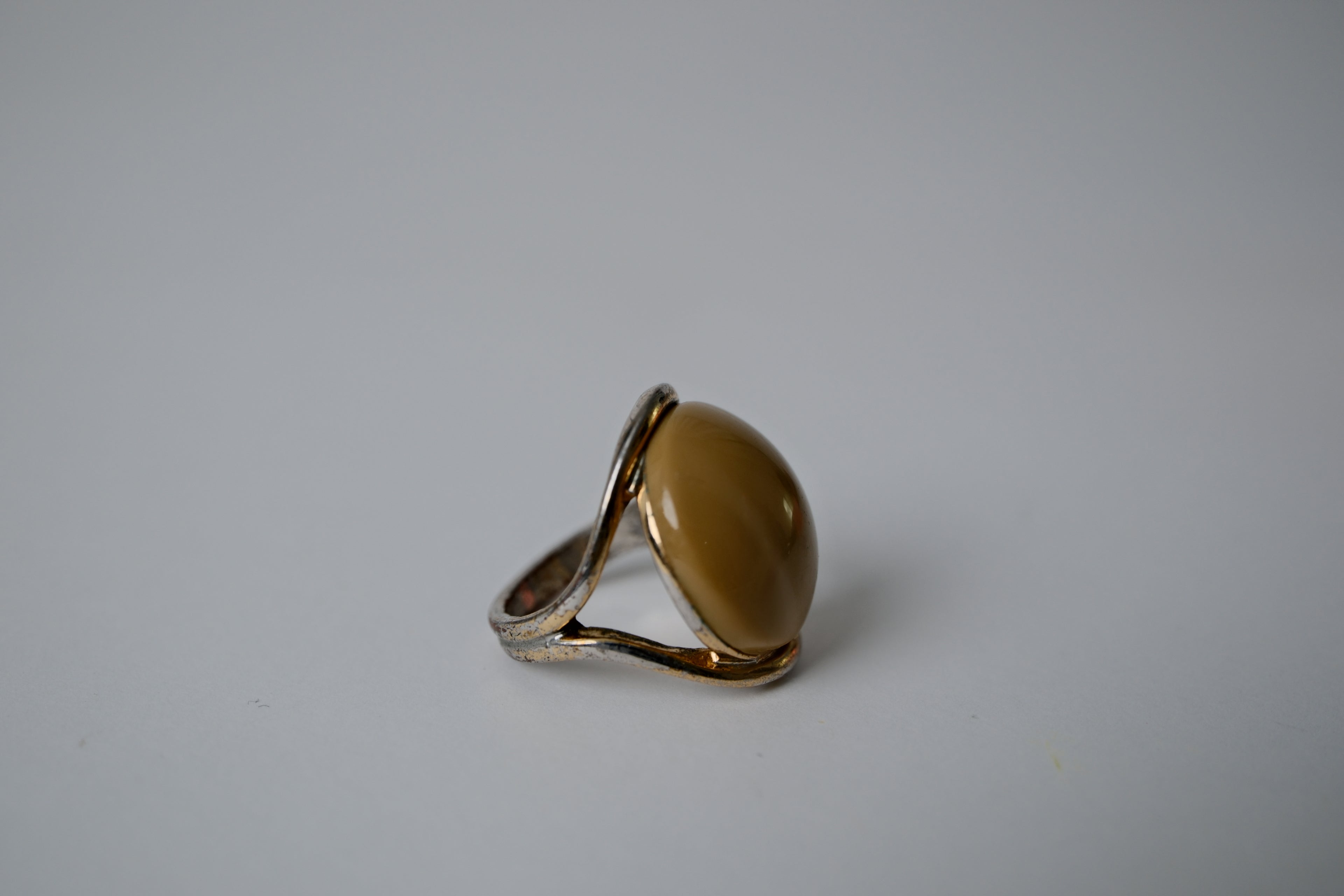 Vintage Silver Amulet Ring