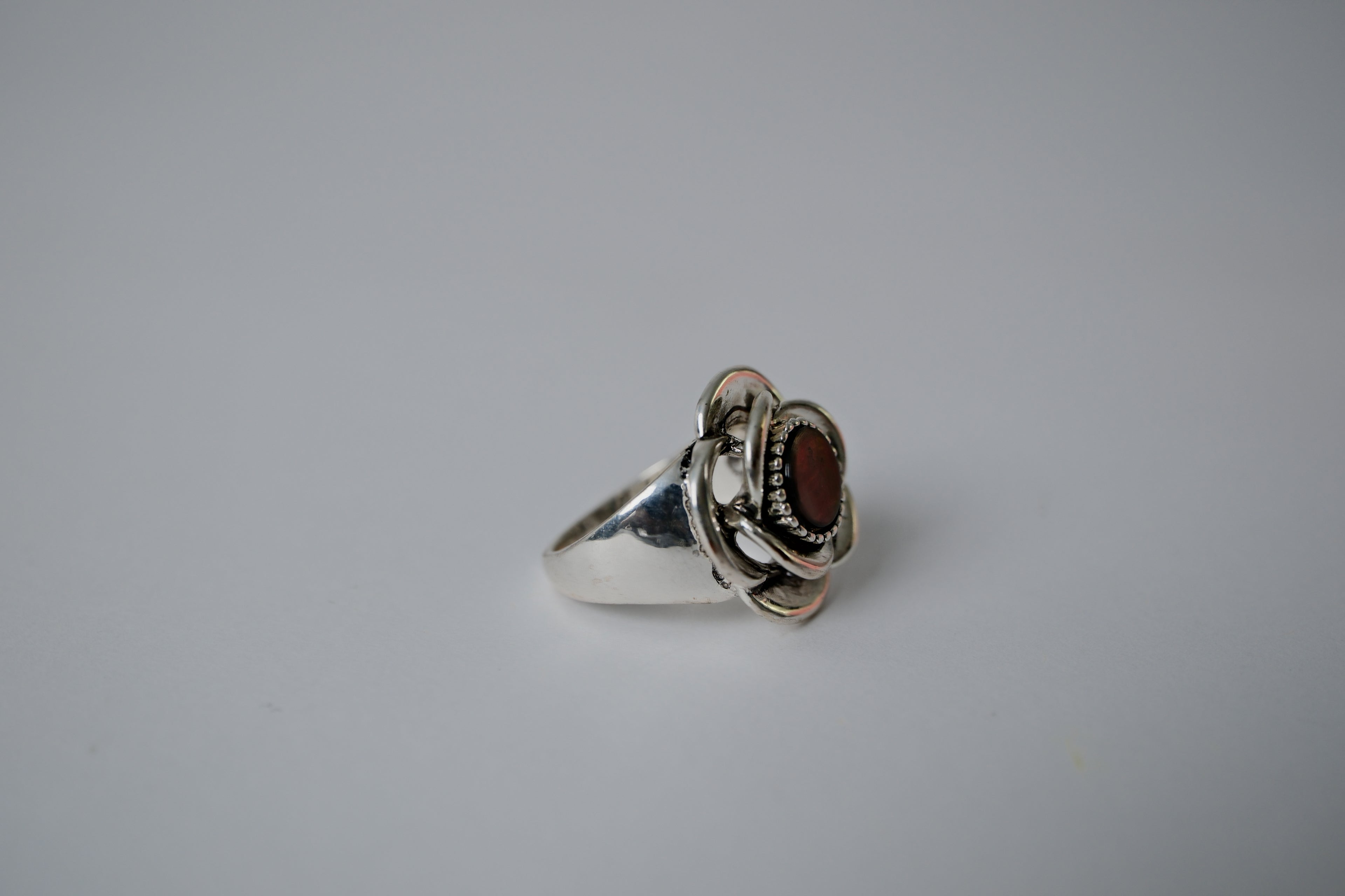 Vintage Sterling Silver Flower Ring&nbsp;