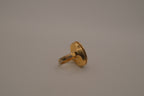 Vintage 1970s Avon Cameo Perfume Glace Locket Ring