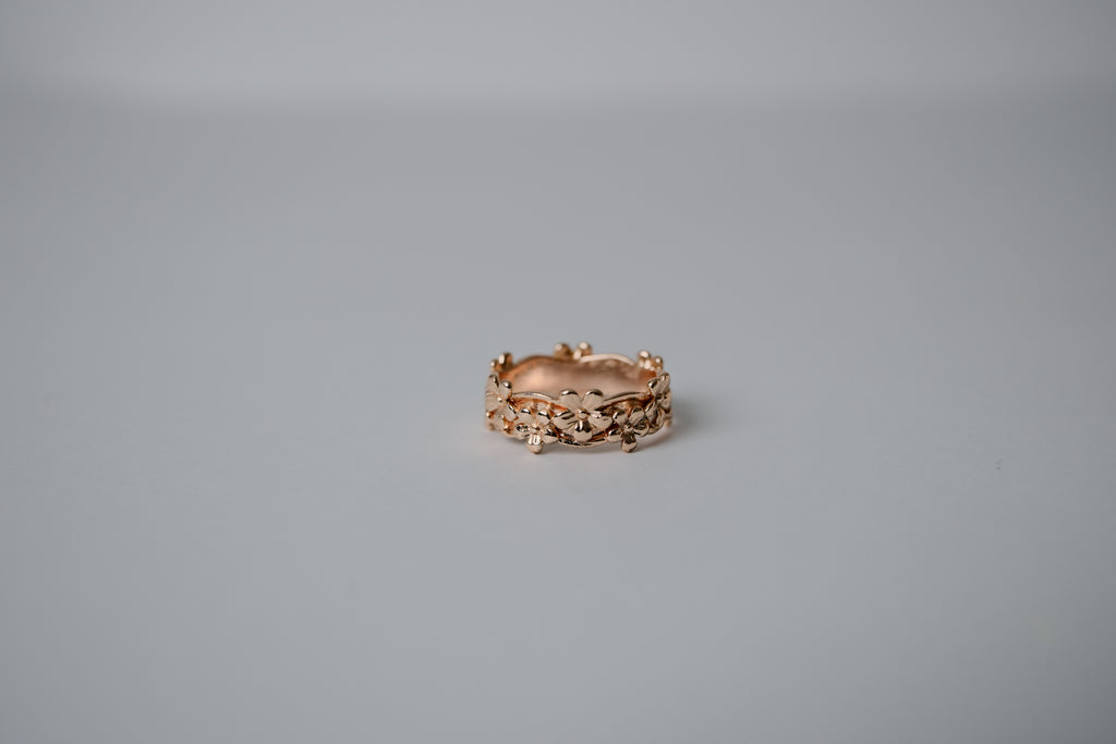 Rose Gold Flower Ring&nbsp;
