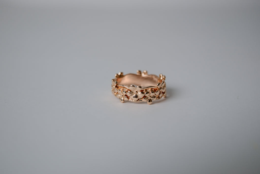 Rose Gold Flower Ring&nbsp;