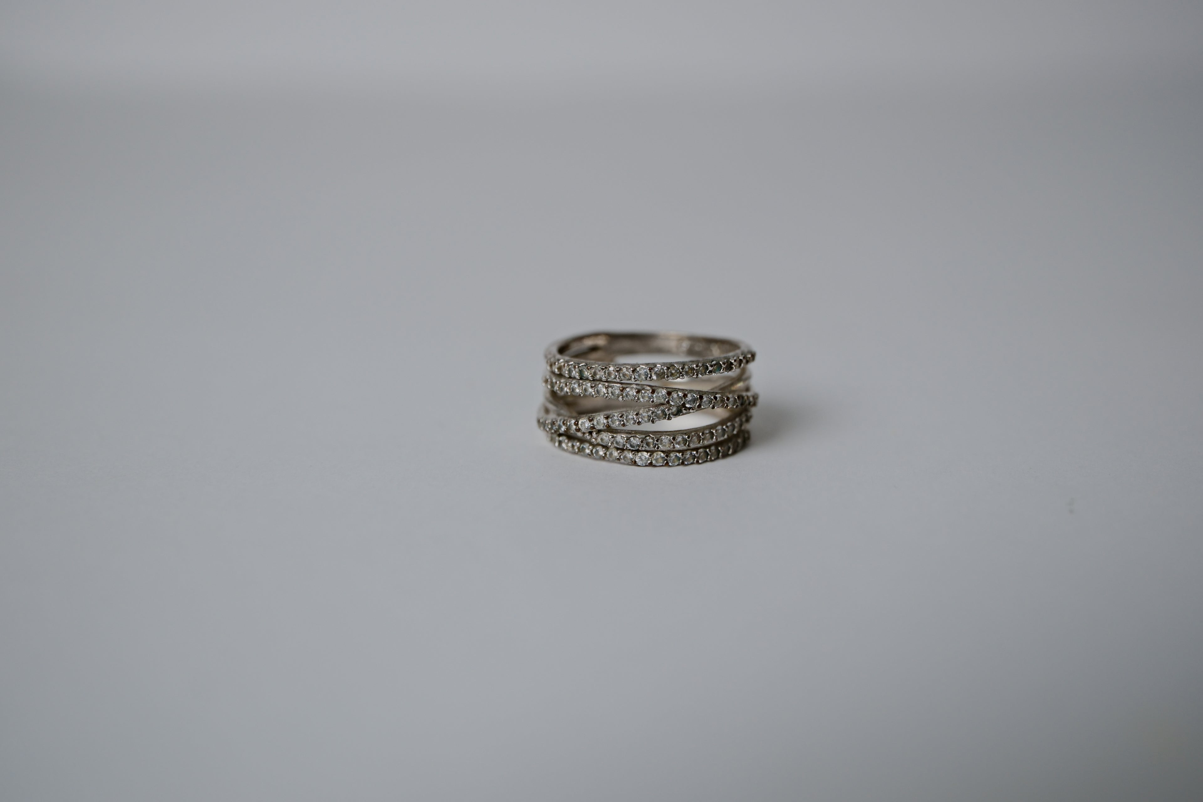 Vintage Sterling Silver Swirl Ring&nbsp;