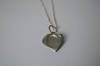 Vintage Heart Pewter Pendant