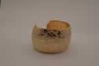 Vintage gold-toned floral engraved cuff bracelet