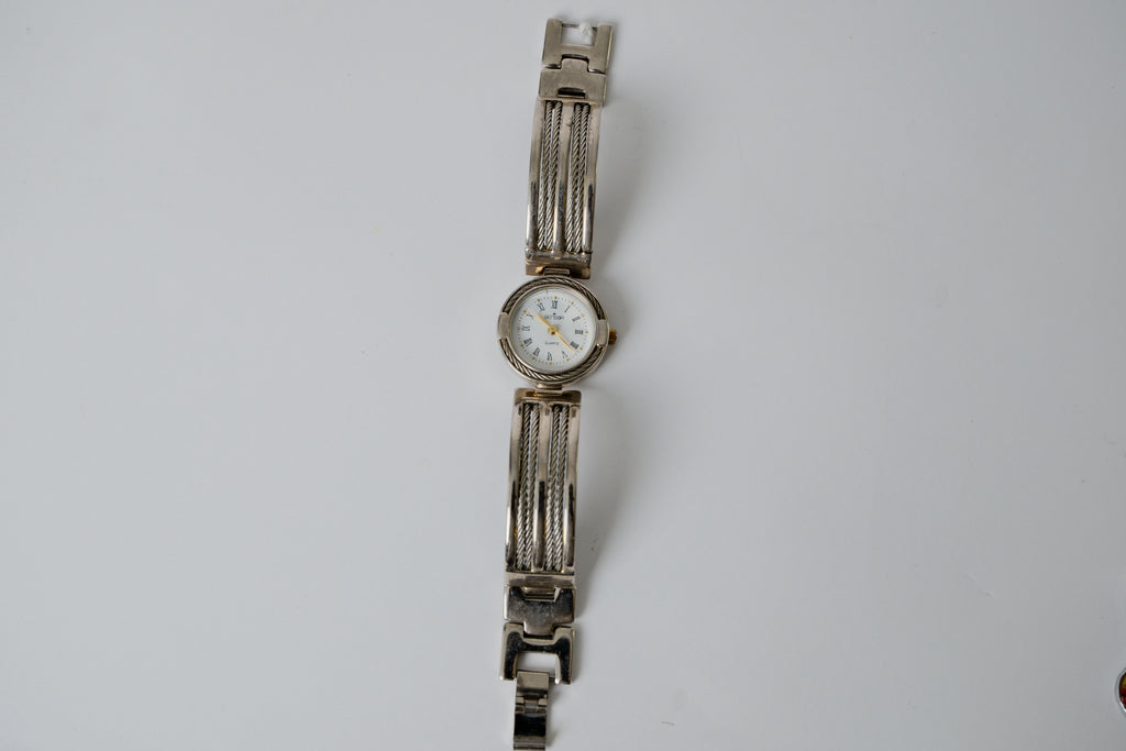 Vintage Sensor Silver Watch