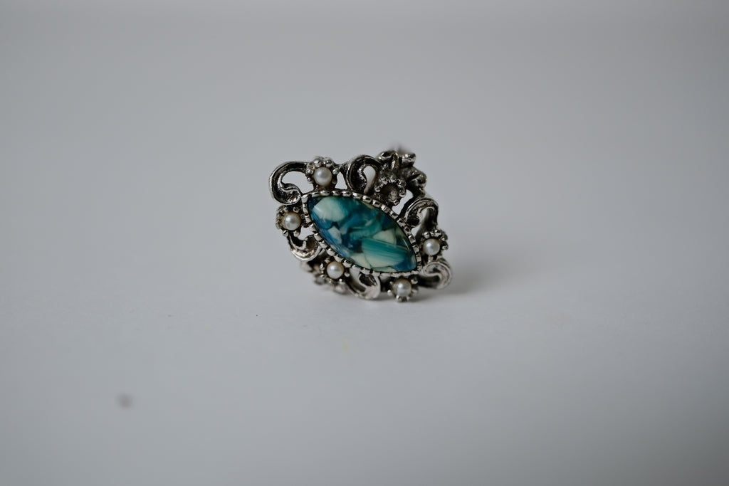Vintage Sarah Cov Turquoise Ring