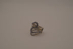 Blue Waves Rhinestone Ring