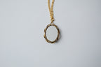 Vintage Gold Rose Boquet Necklace