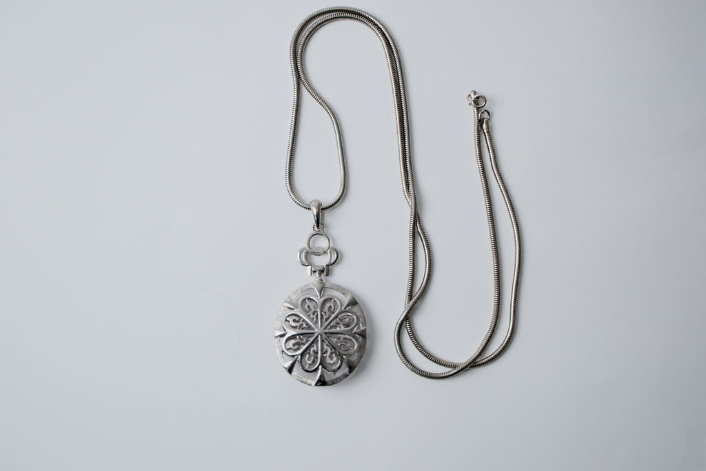 Silver Celtic Necklace