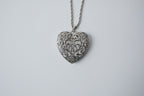 Vintage Silver Heart Necklace