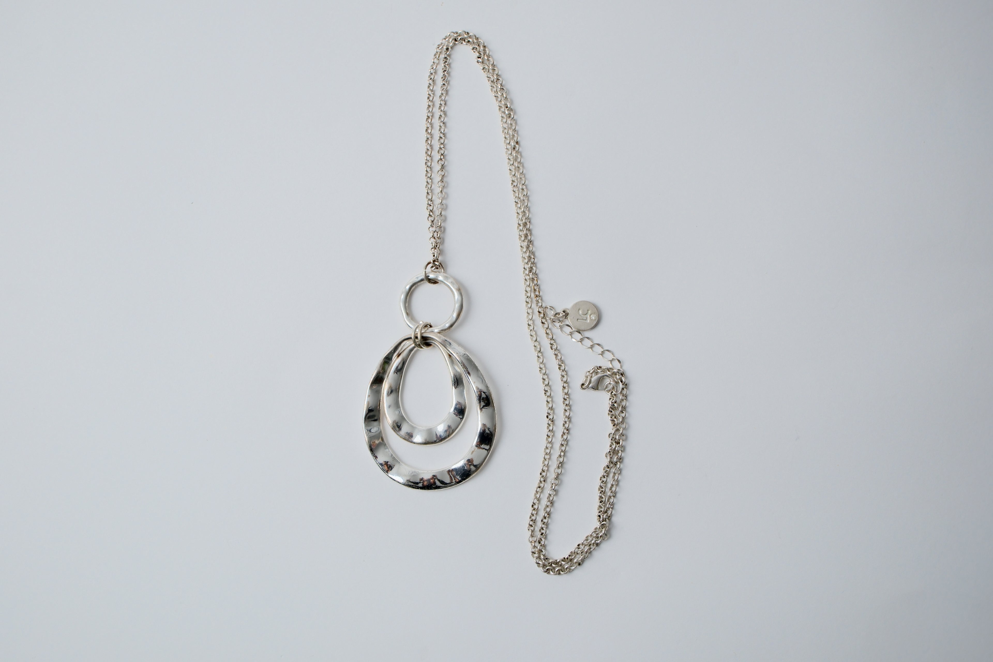 Vintage Liz Clairbone Geometric Necklace