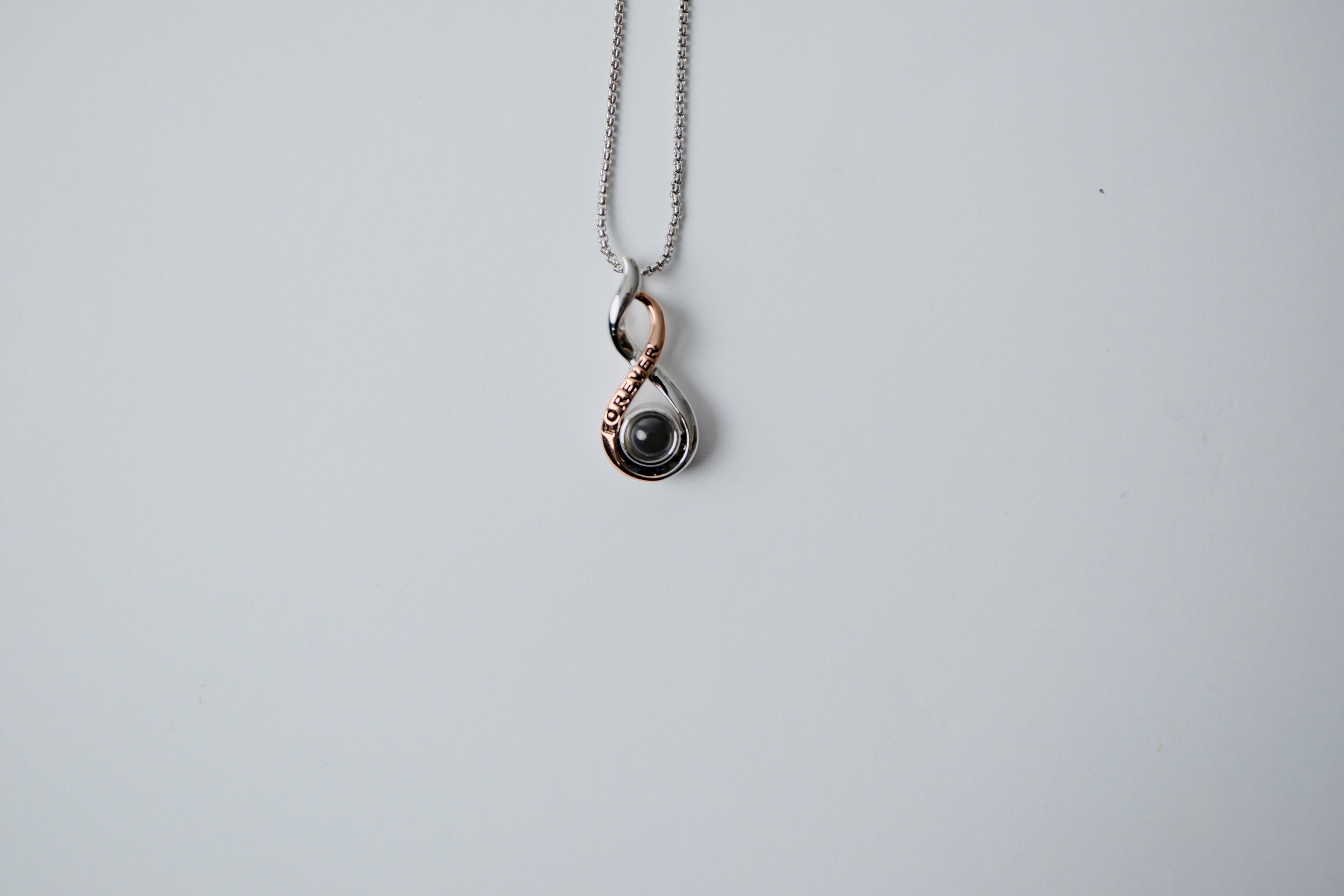 Vintage Sterling Silver Forever Dainty Infinity Necklace