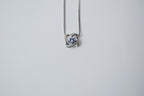 Cubic Sterling Silver Dainty Necklace