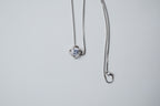 Cubic Sterling Silver Dainty Necklace