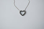 Vintage Gold heart shell Necklace