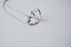 Vintage Gold heart shell Necklace