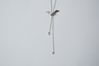 Vintage Avon Silver Bird Bolo Tie Necklace