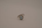 Sarah Coventry blue cabochon ring