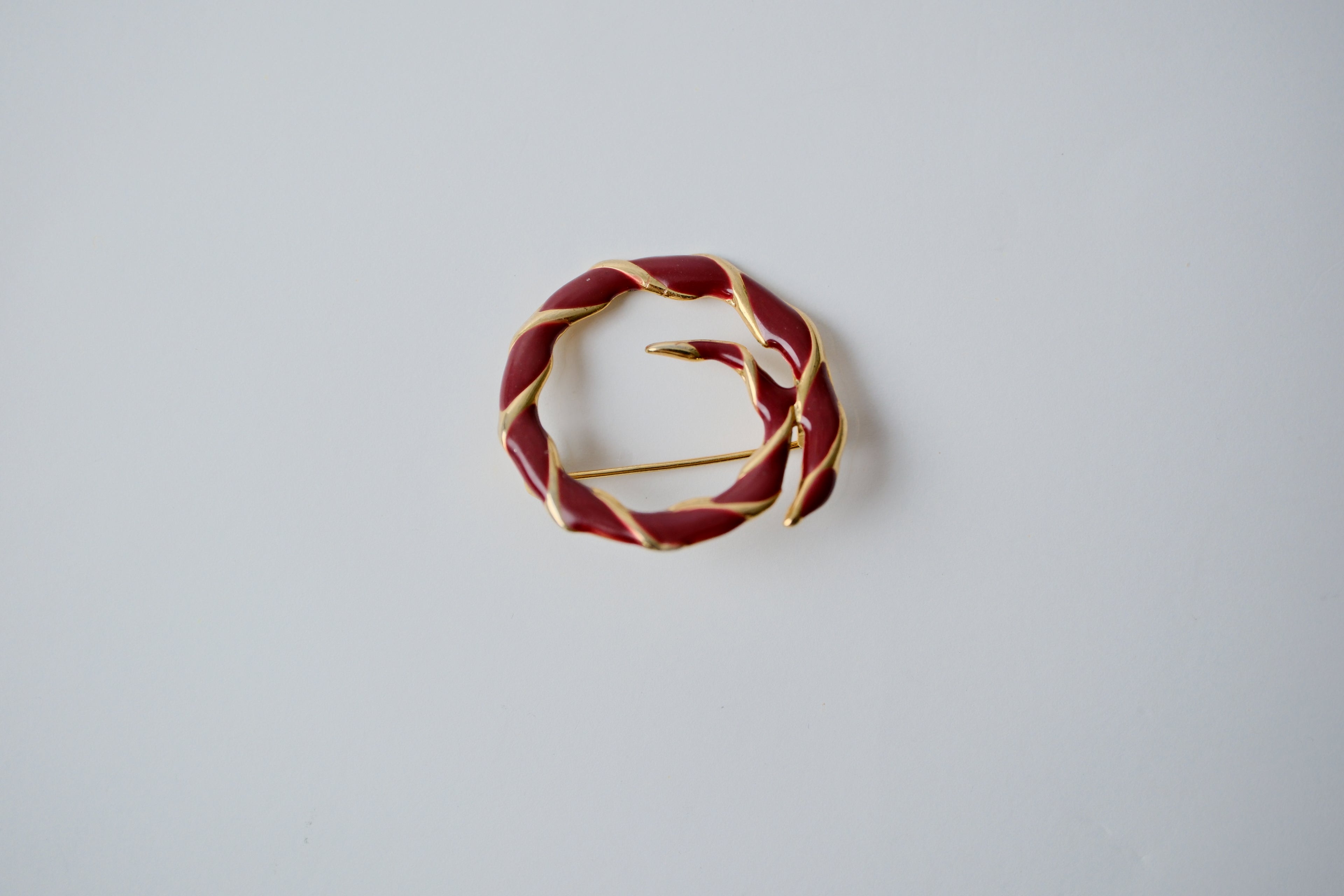 Vintage Monet Snake brooch