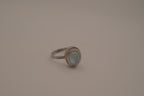 Sarah Coventry blue cabochon ring