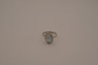 Sarah Coventry blue cabochon ring