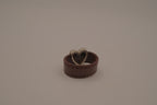 Heart concho leather band ring