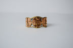 Vintage Hammered Mixed Metal Cuff