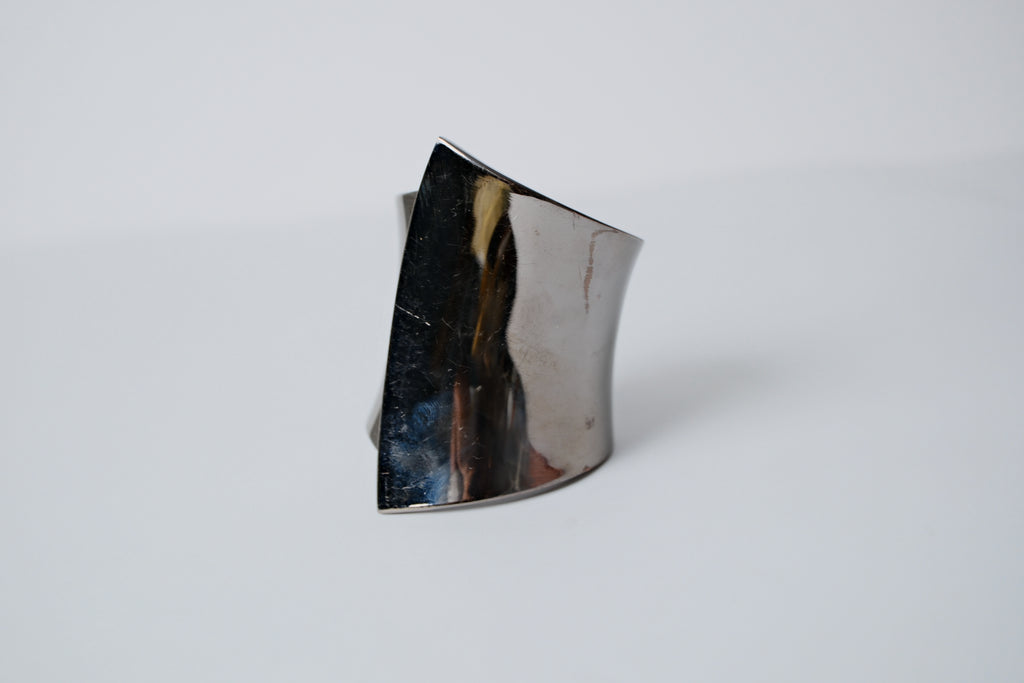 Vintage Heavy Clamp Statement Cuff Bracelet
