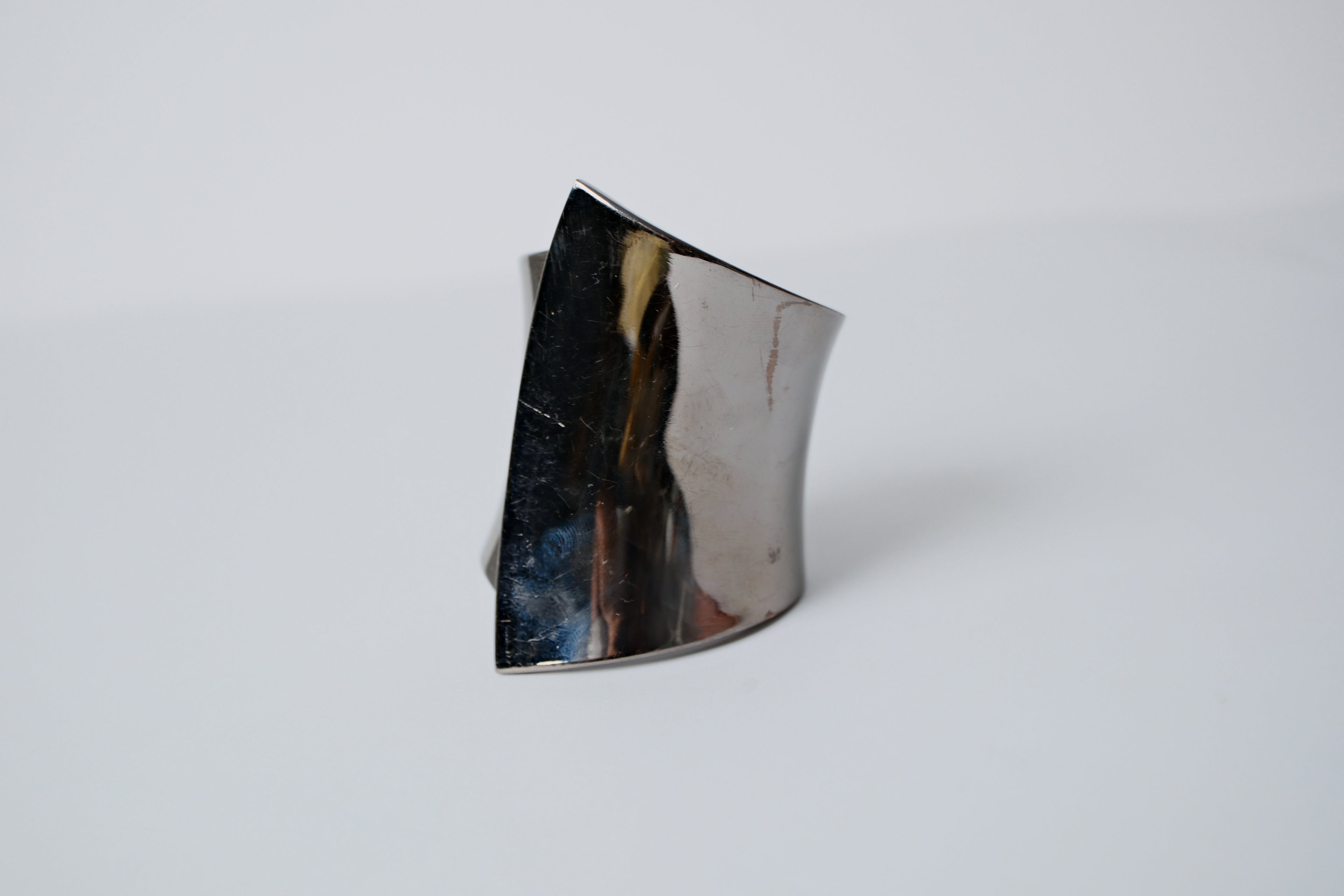 Vintage Heavy Clamp Statement Cuff Bracelet