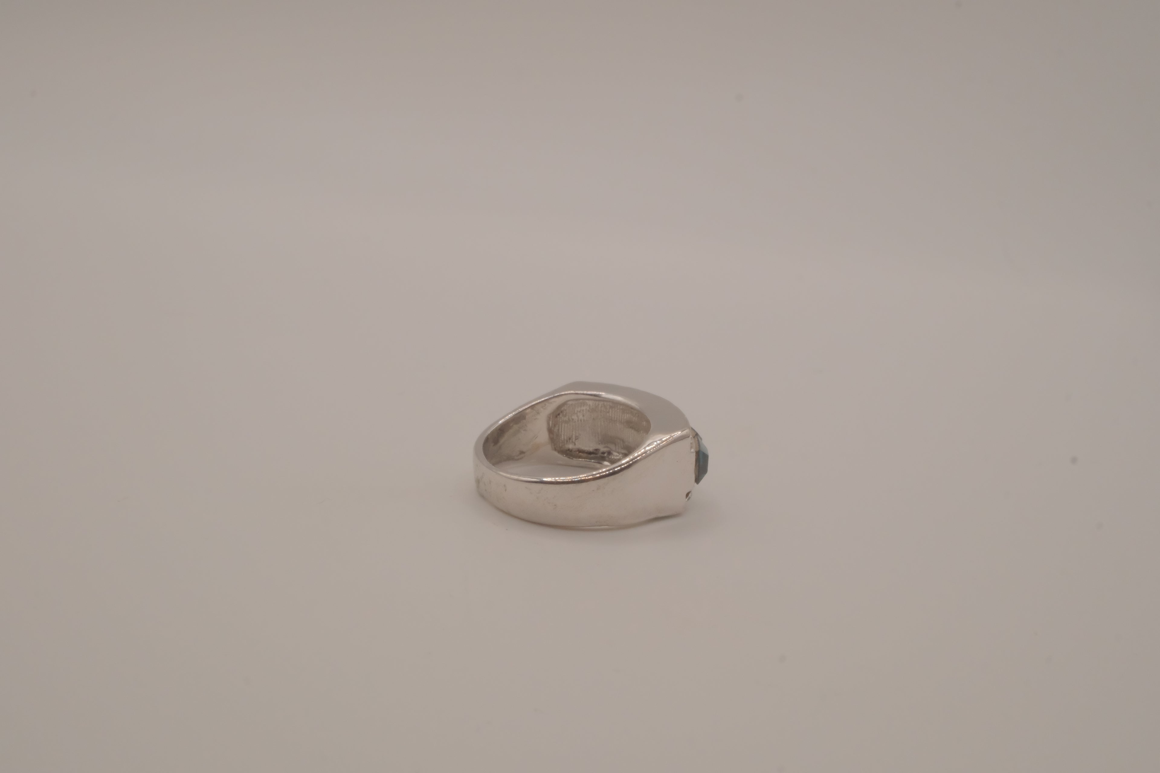 Triple-row channel and pavé set ring