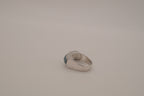 Triple-row channel and pavé set ring