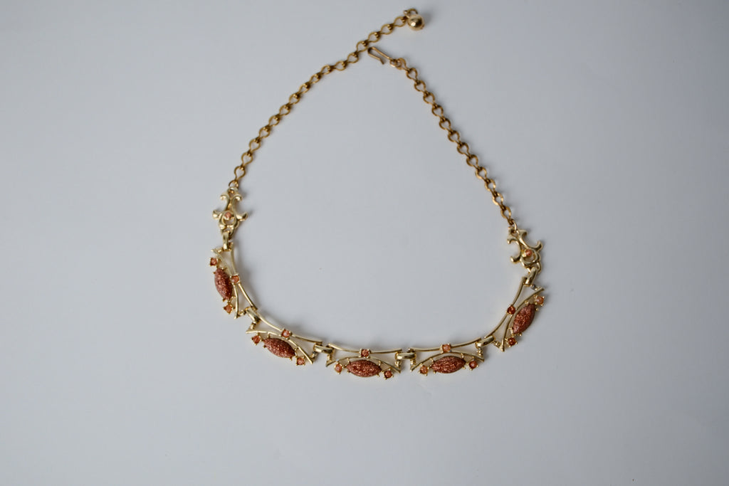 Vintage Gold Emmons Necklace
