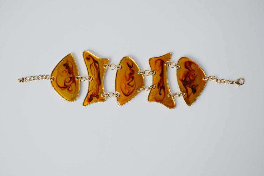 Vintage Large Baltic Amber Bracelet