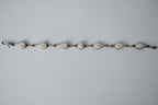 Vintage Howlite Silver Bracelet